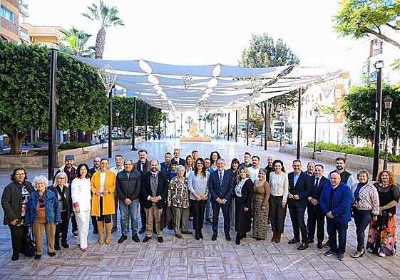Presentación de las actividades navideñas.