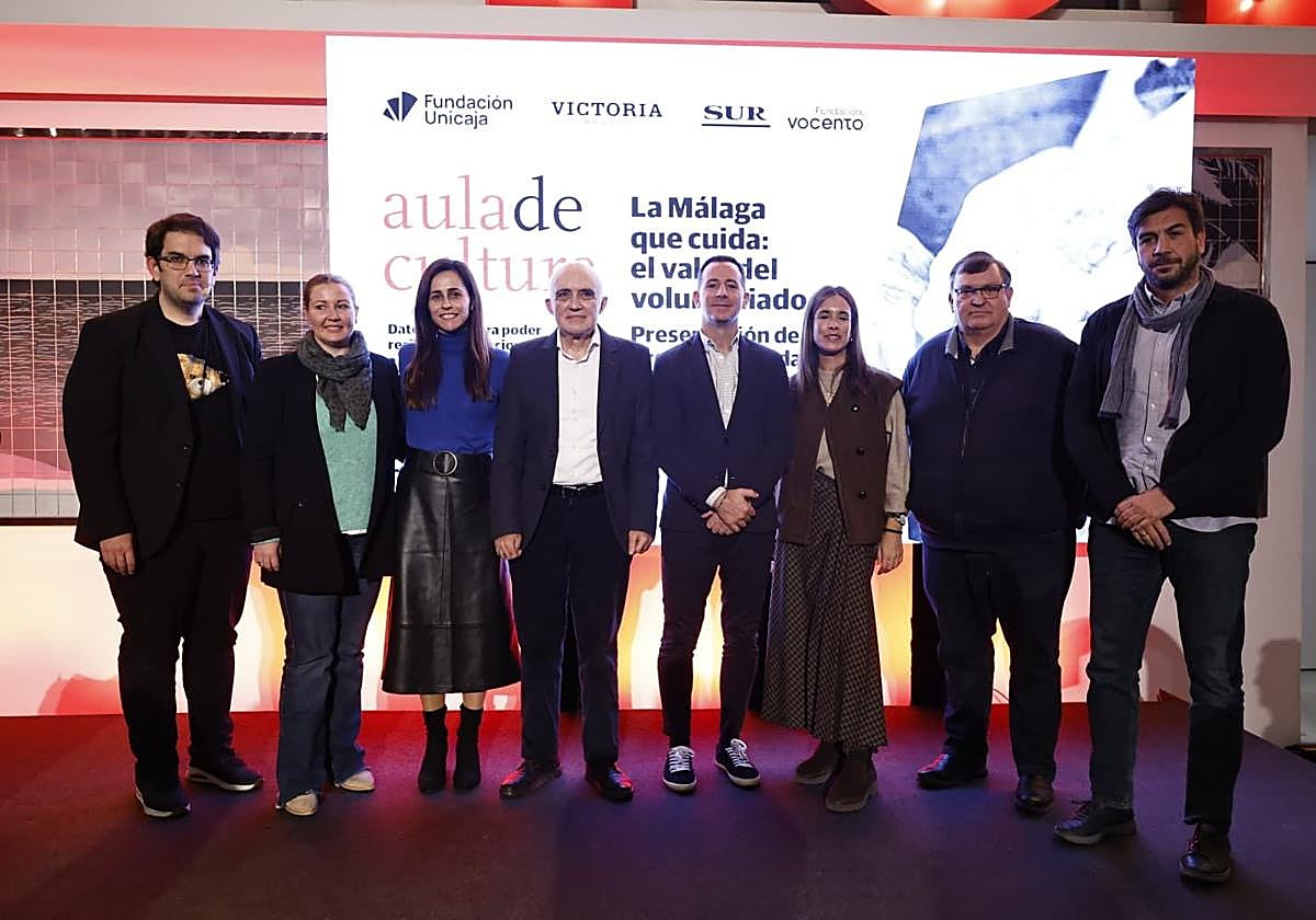 El Aula de Cultura de SUR en homenaje al voluntariado malagueño, en imágenes