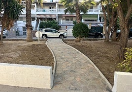 Trabajos ejecutados en La Cala del Moral.