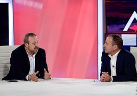 Manolo Castillo y Pepe Galván, en un momento del programa.