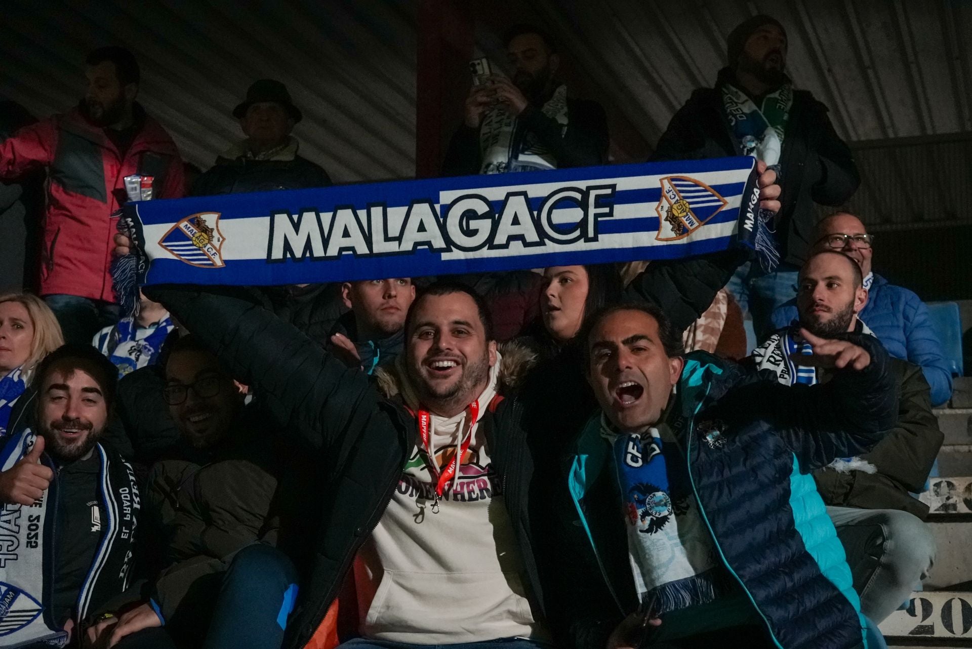 El Talavera- Málaga de Copa del Rey, en imágenes