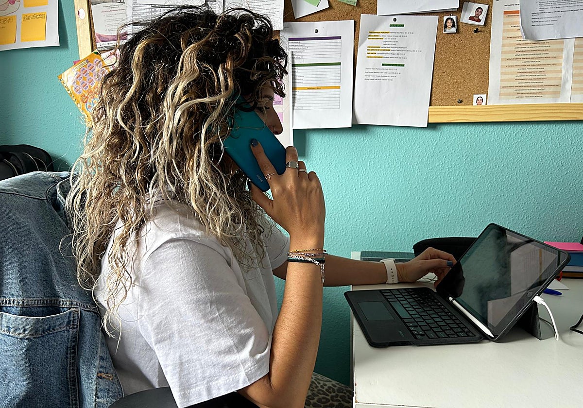 Laura Rodríguez trabaja como psicóloga en la sede malagueña de Betania.