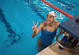 De Valdés, recuperándose tras la final de este viernes, en Polonia.