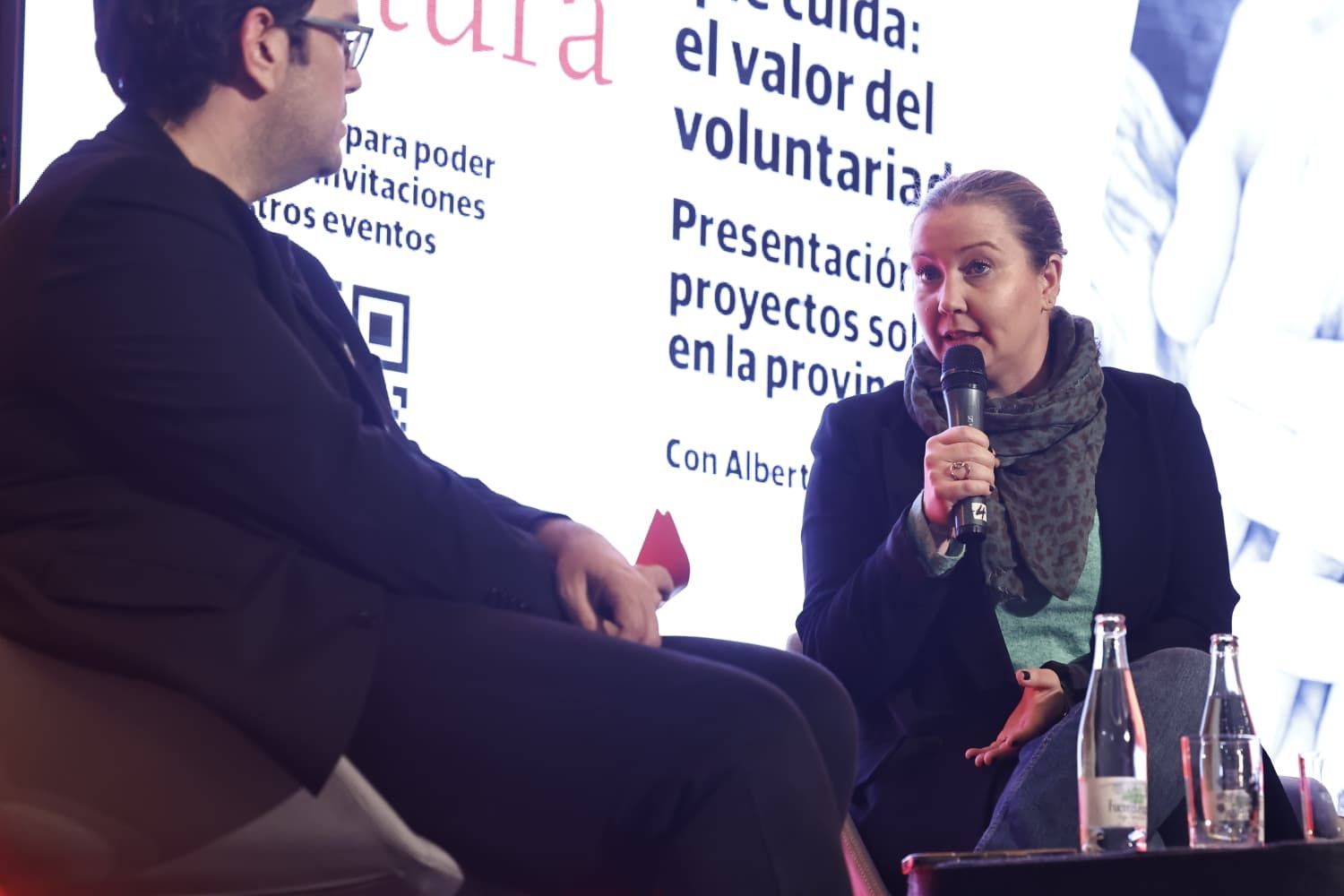 El Aula de Cultura de SUR en homenaje al voluntariado malagueño, en imágenes