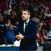 Ibon Navarro, este sábado en el Barris Nord.