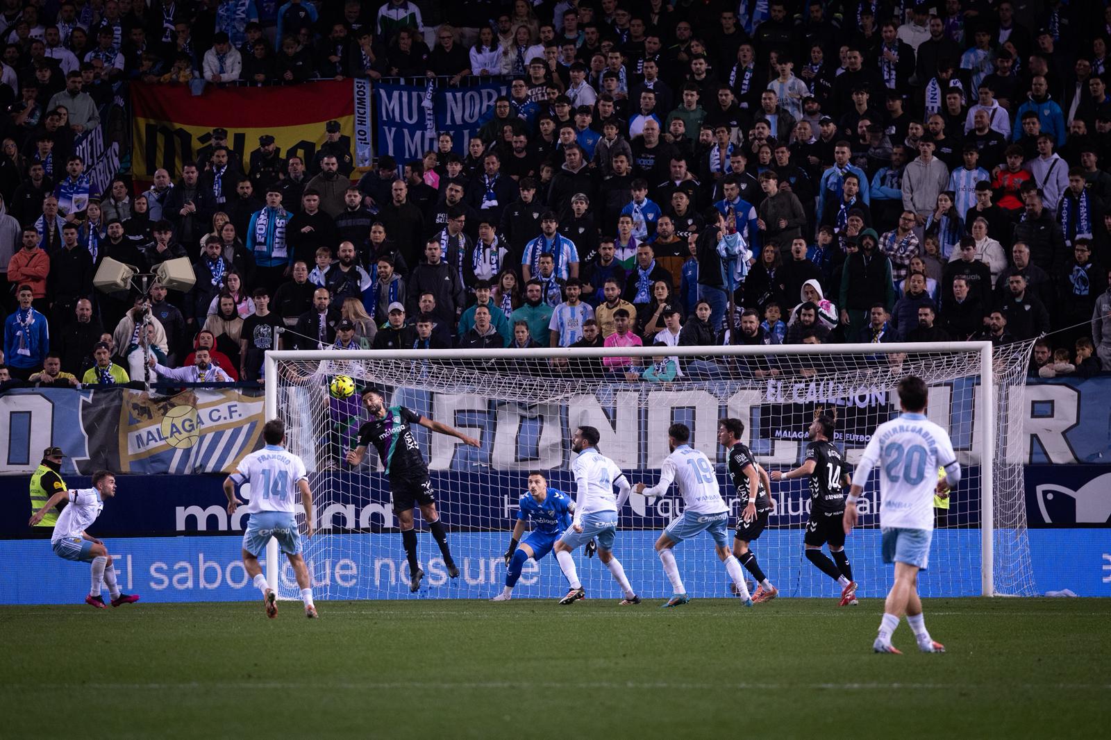 Las mejores imágenes del Málaga-Real Zaragoza