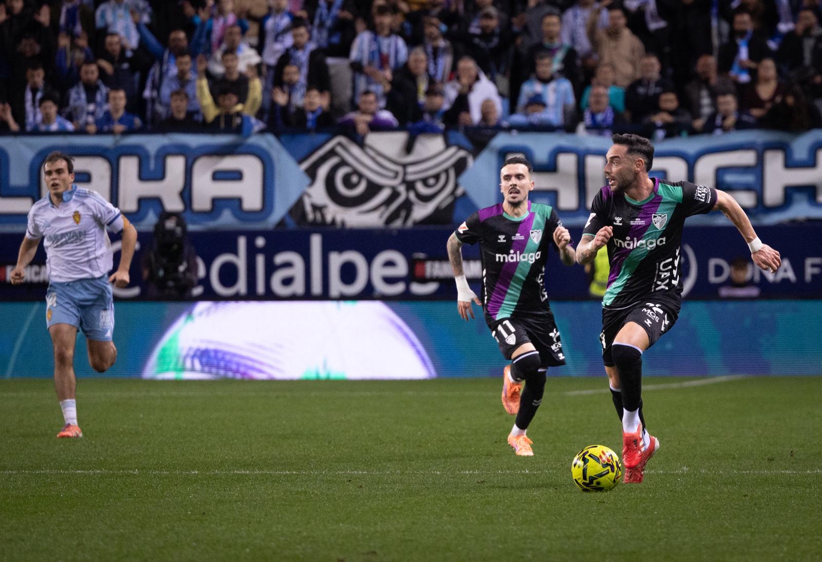 Las mejores imágenes del Málaga-Real Zaragoza