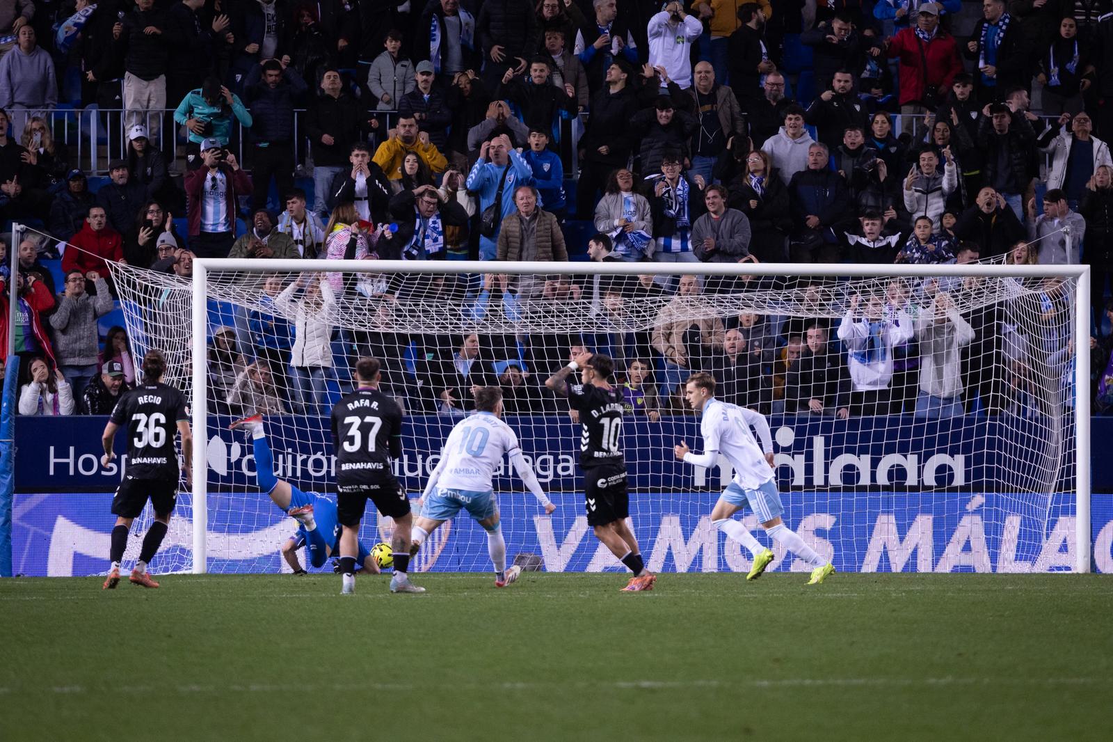 Las mejores imágenes del Málaga-Real Zaragoza