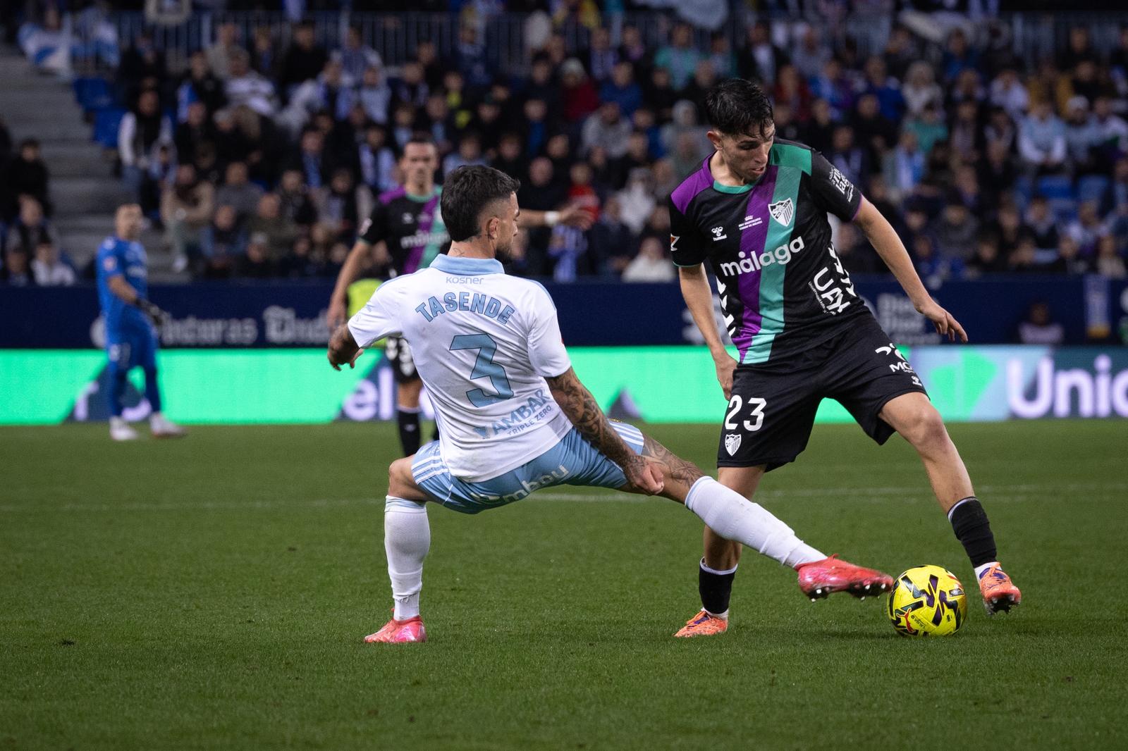 Las mejores imágenes del Málaga-Real Zaragoza