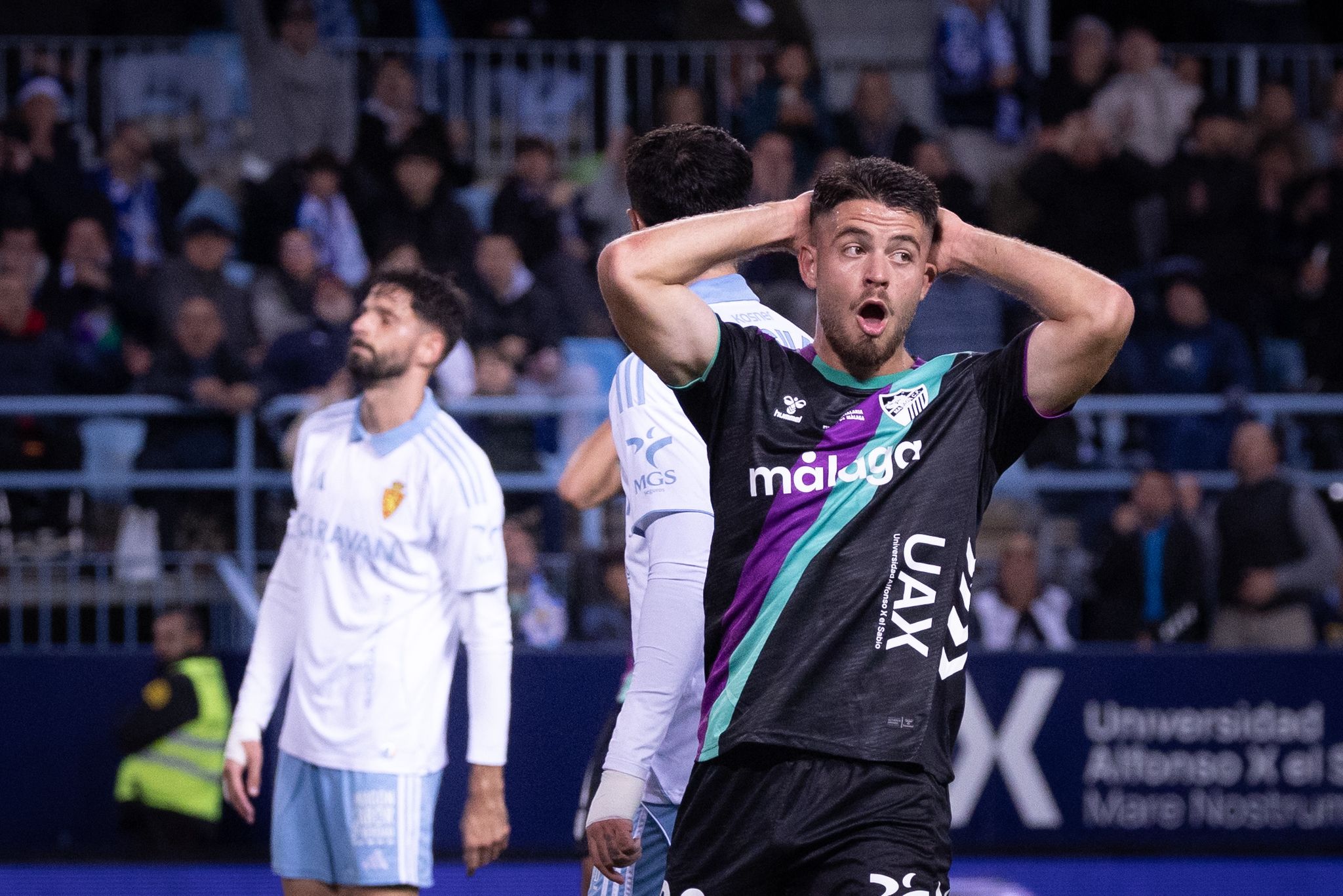 Las mejores imágenes del Málaga-Real Zaragoza