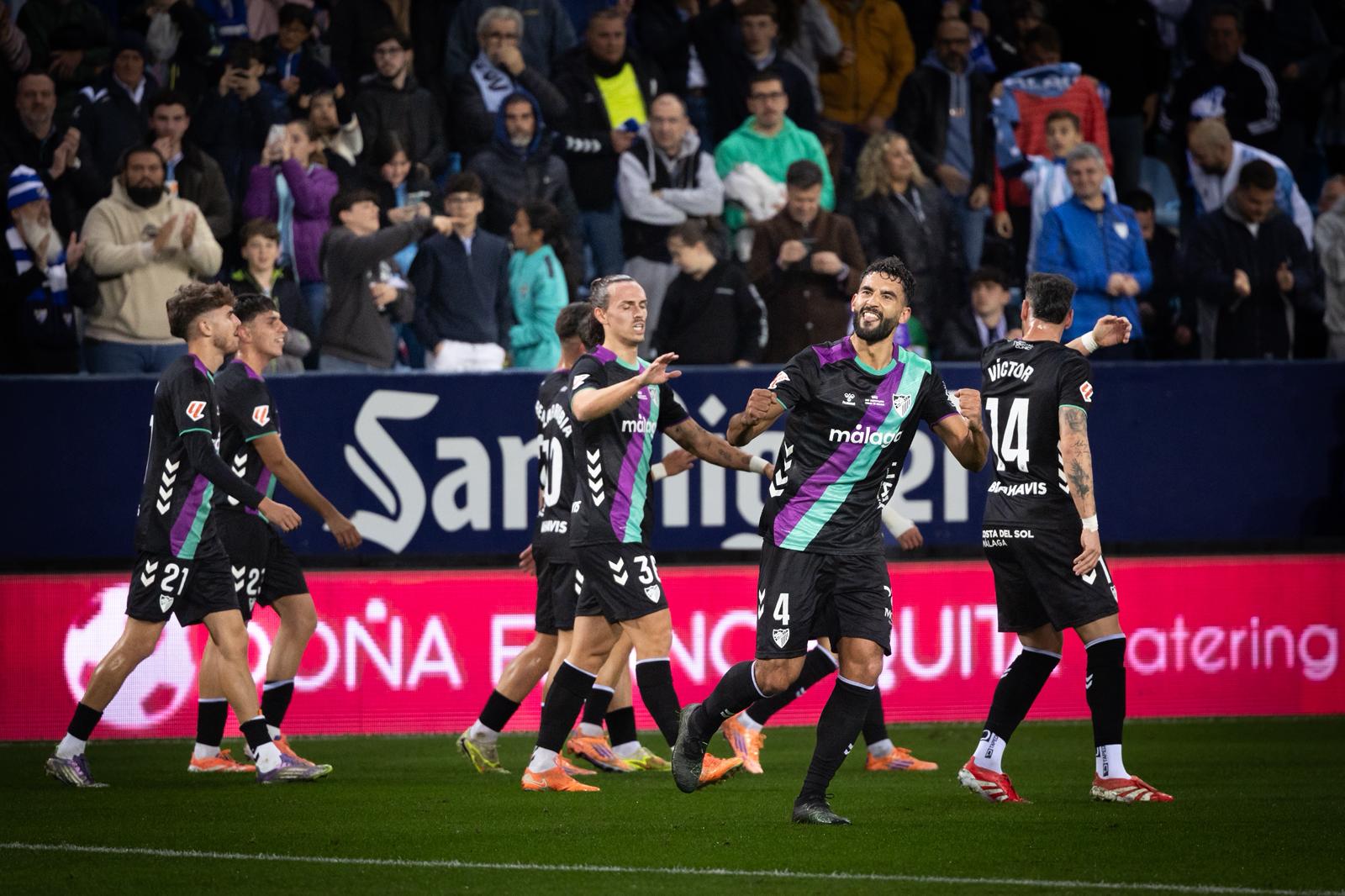 Las mejores imágenes del Málaga-Real Zaragoza