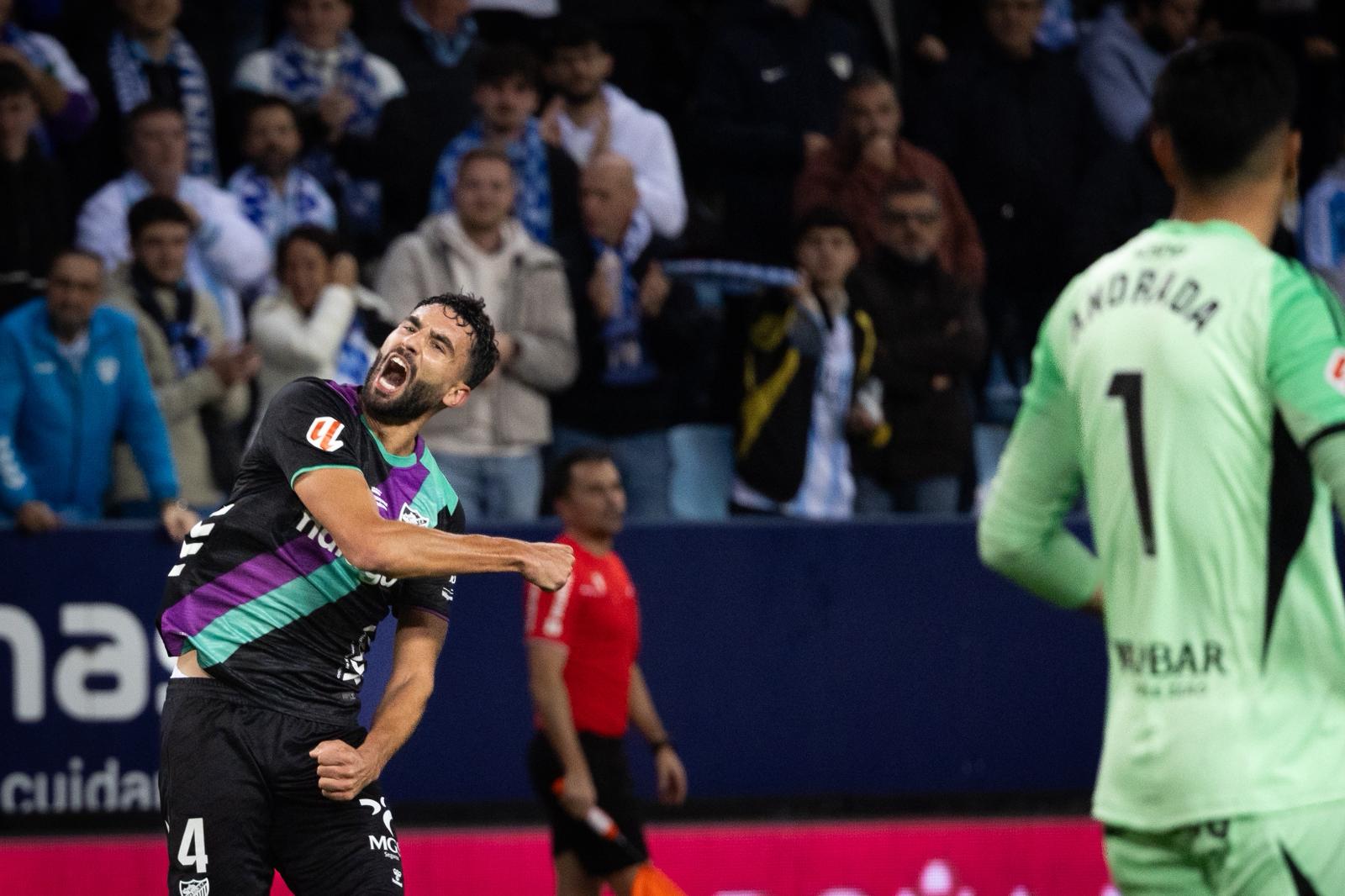 Las mejores imágenes del Málaga-Real Zaragoza