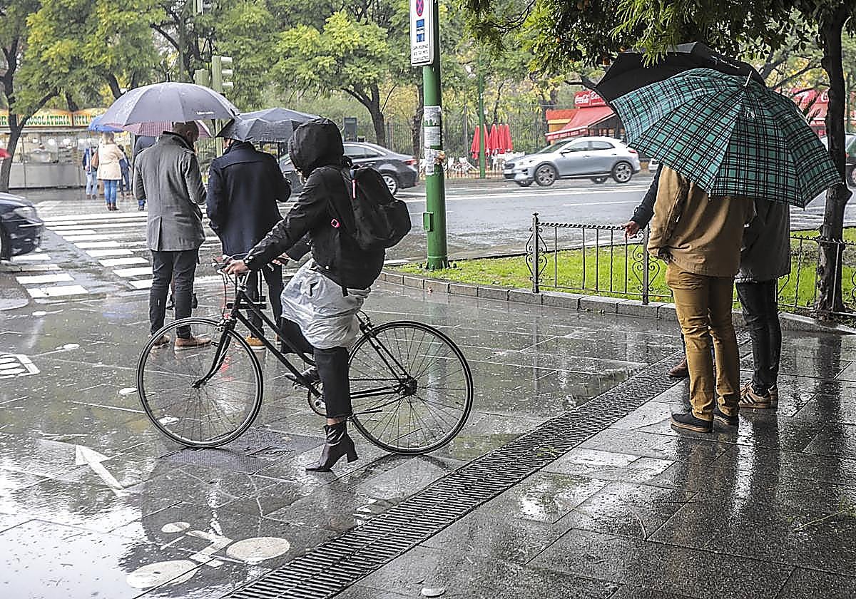 Un frente atlántico activará este miércoles el primer aviso por fuertes lluvias para Andalucía