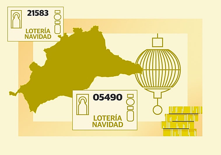 La venta de lotería para el sorteo de Navidad en Málaga se ha incrementado un 67% en una década