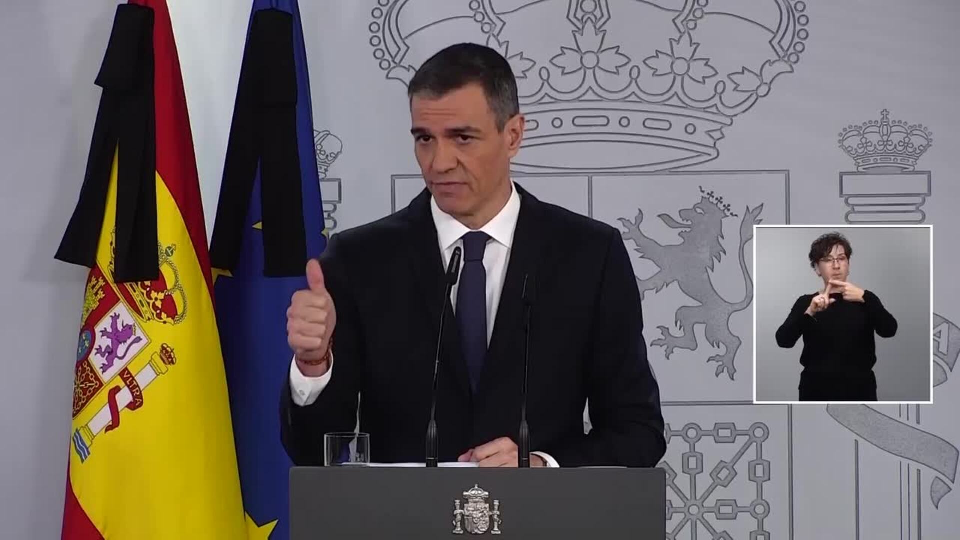 Sánchez anuncia que España llegará al 2% del PIB en gasto Defensa en 2025