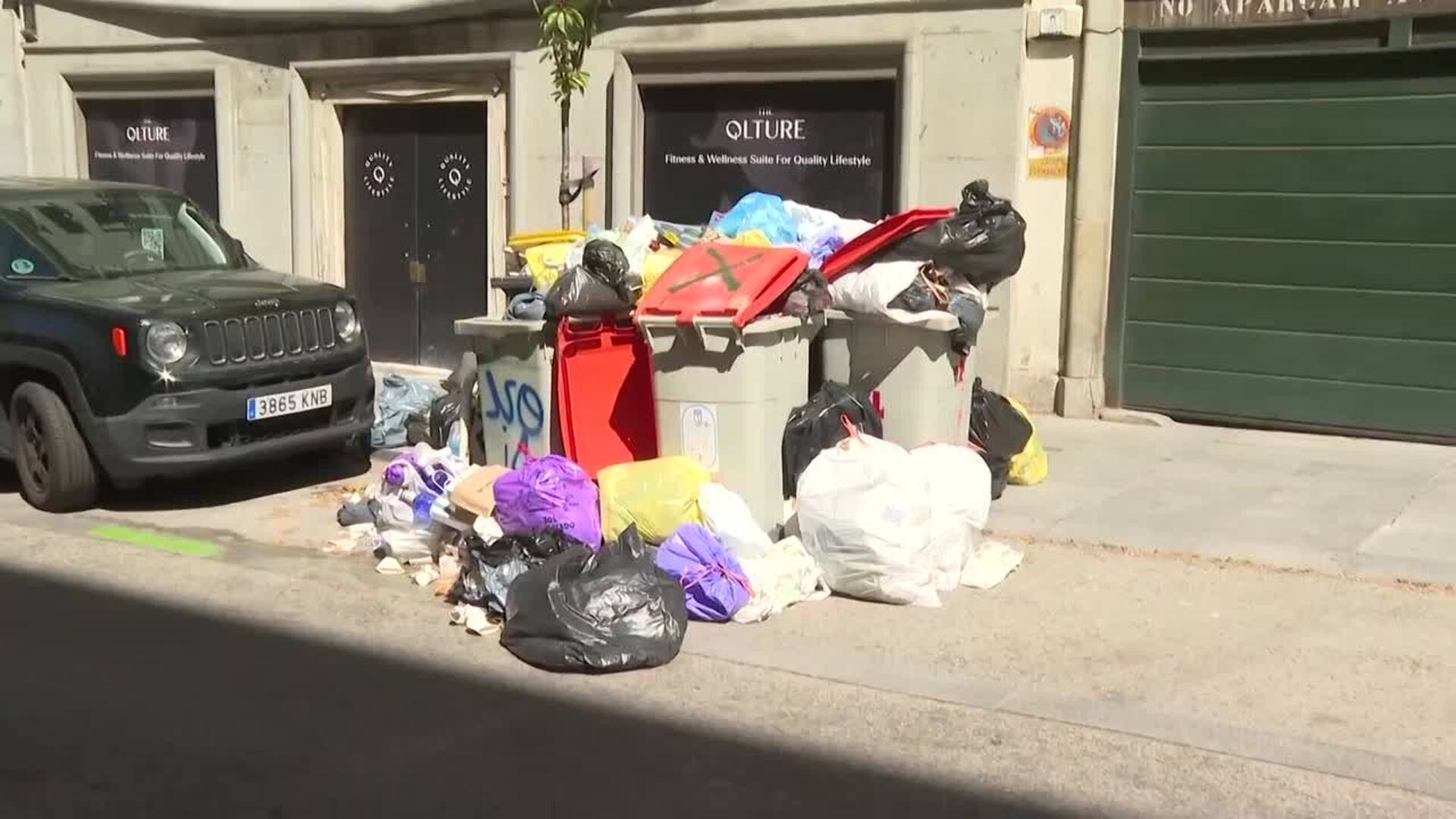 Acuerdo de los trabajadores de la recogida de basuras: finaliza la huelga en Madrid