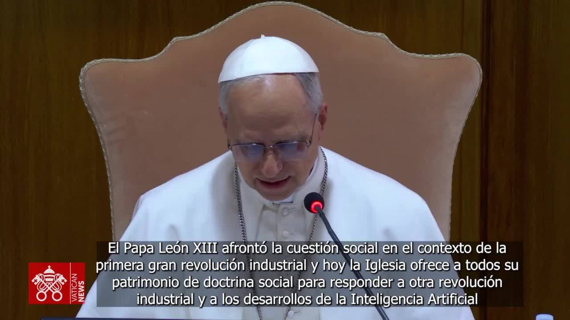 León XIV explica la elección de su nombre