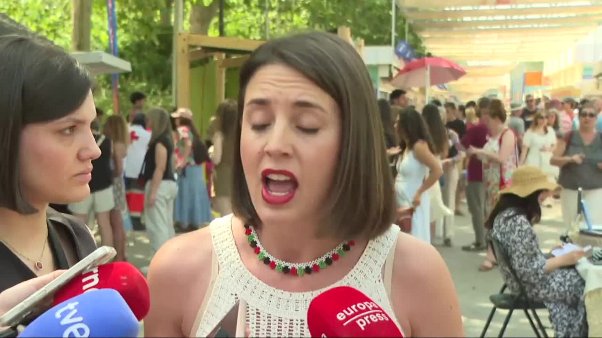 Irene Montero asegura estar 