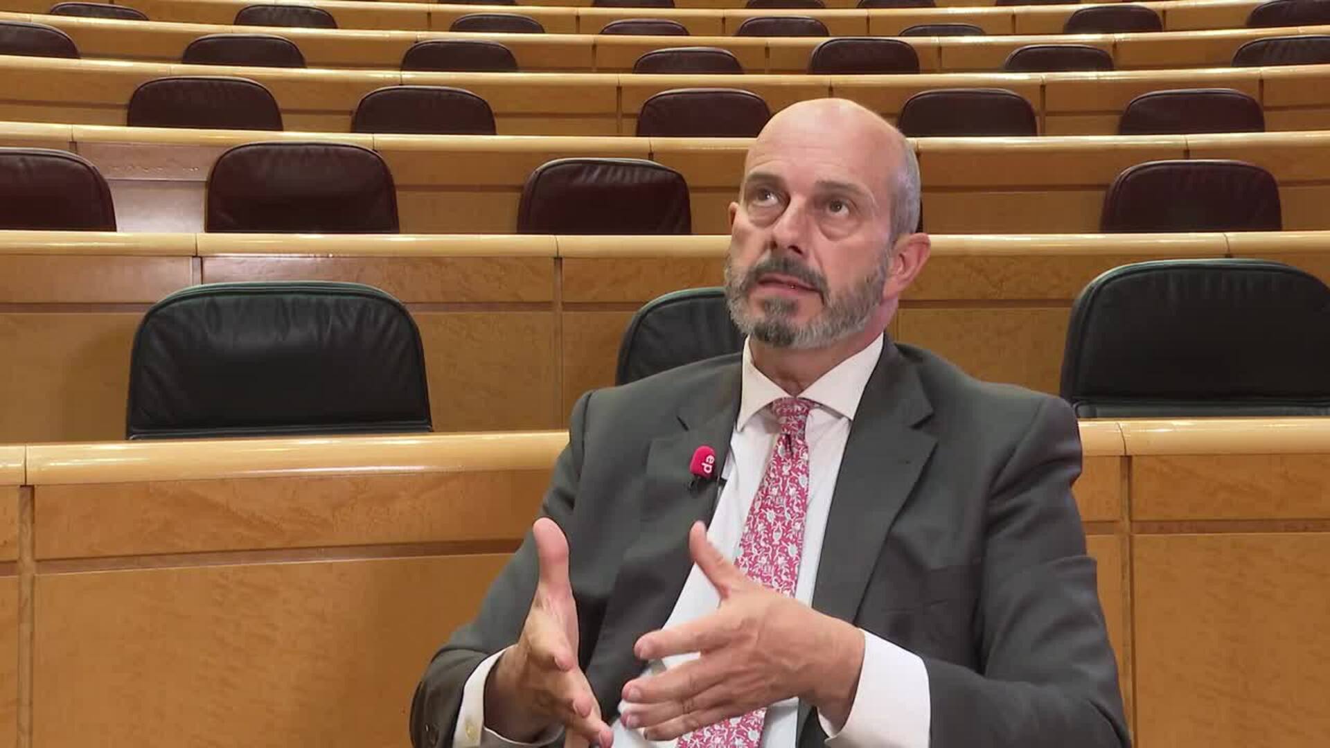 El presidente del Senado no se opone al aforamiento, pero critica su uso como privilegio