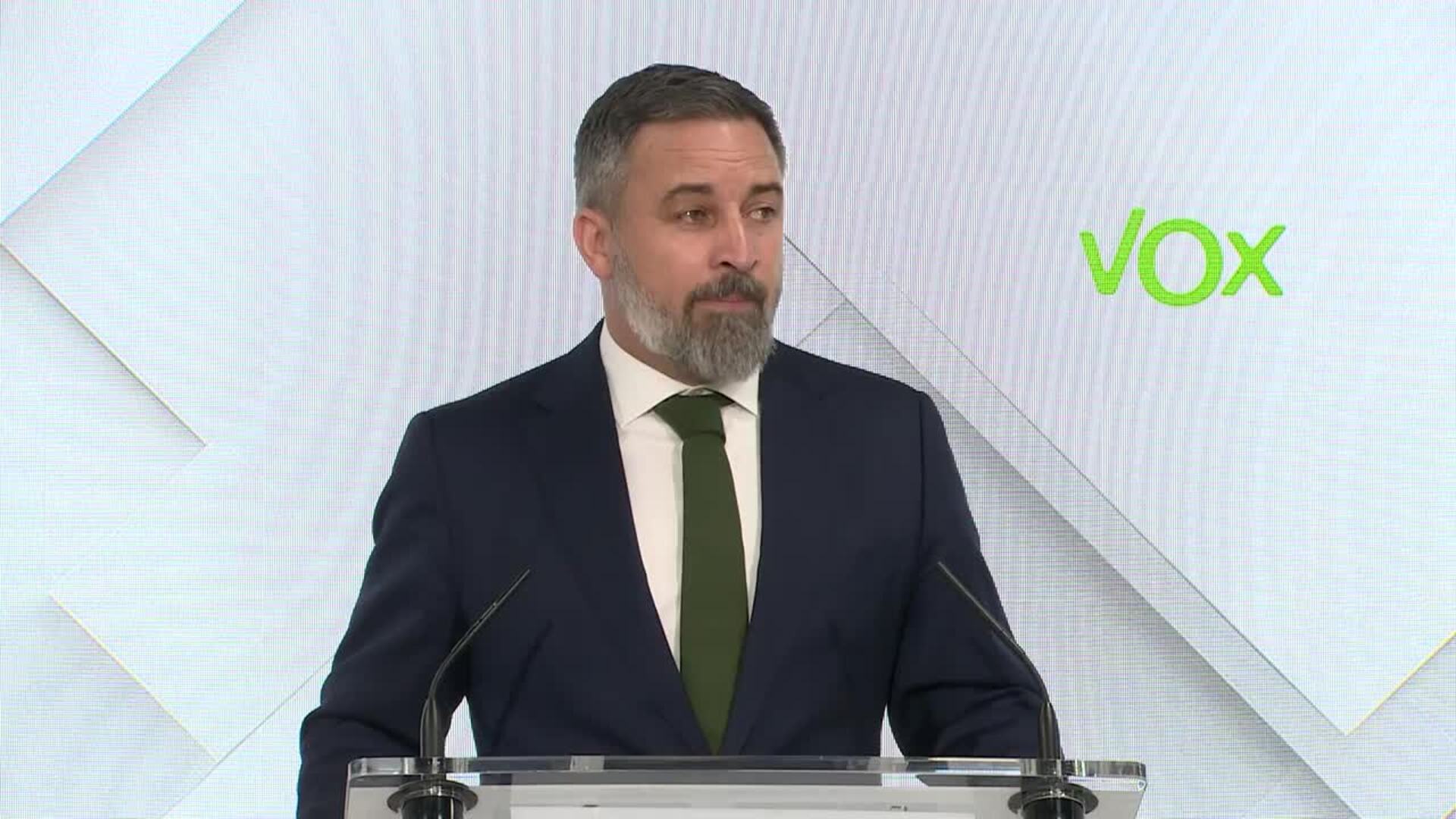 Vox "no se fía" de la disposición del PP a pactar a escala nacional, plasmada en su ponencia