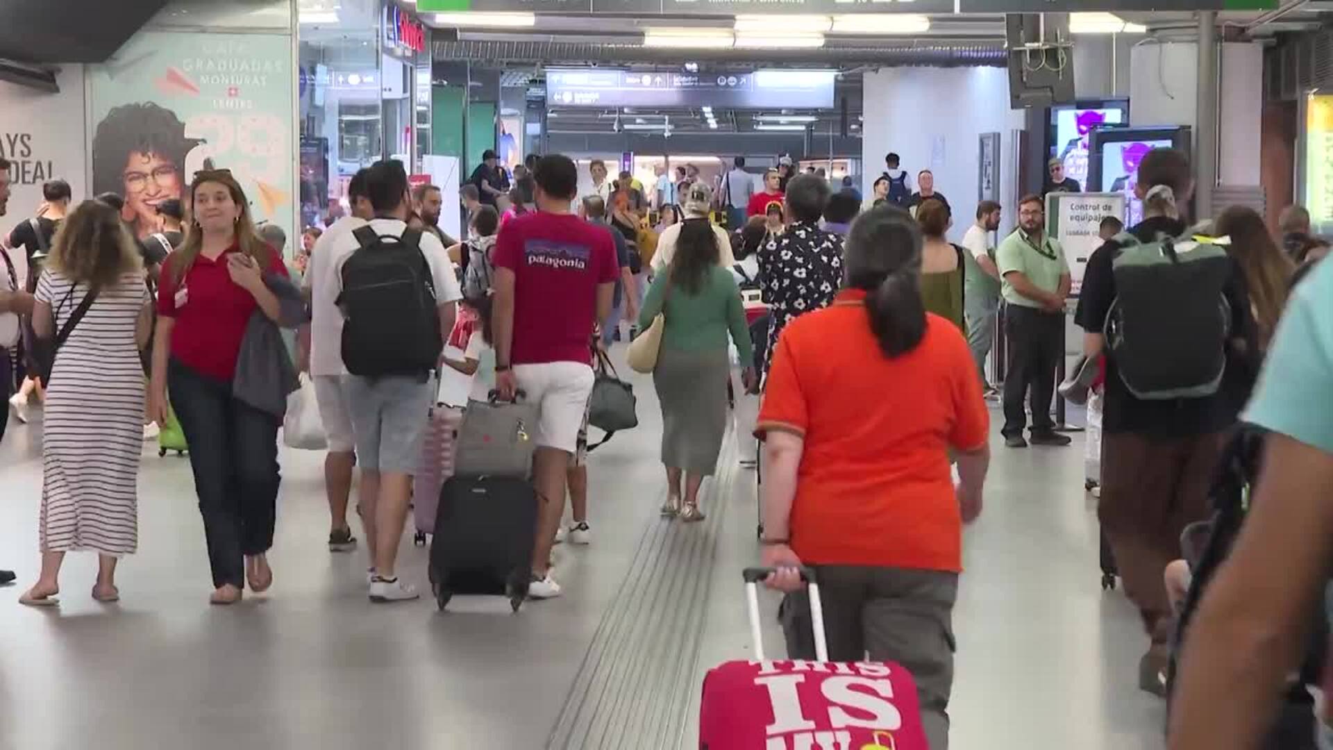 Arranca la 'operación salida' en la estación de tren de Atocha