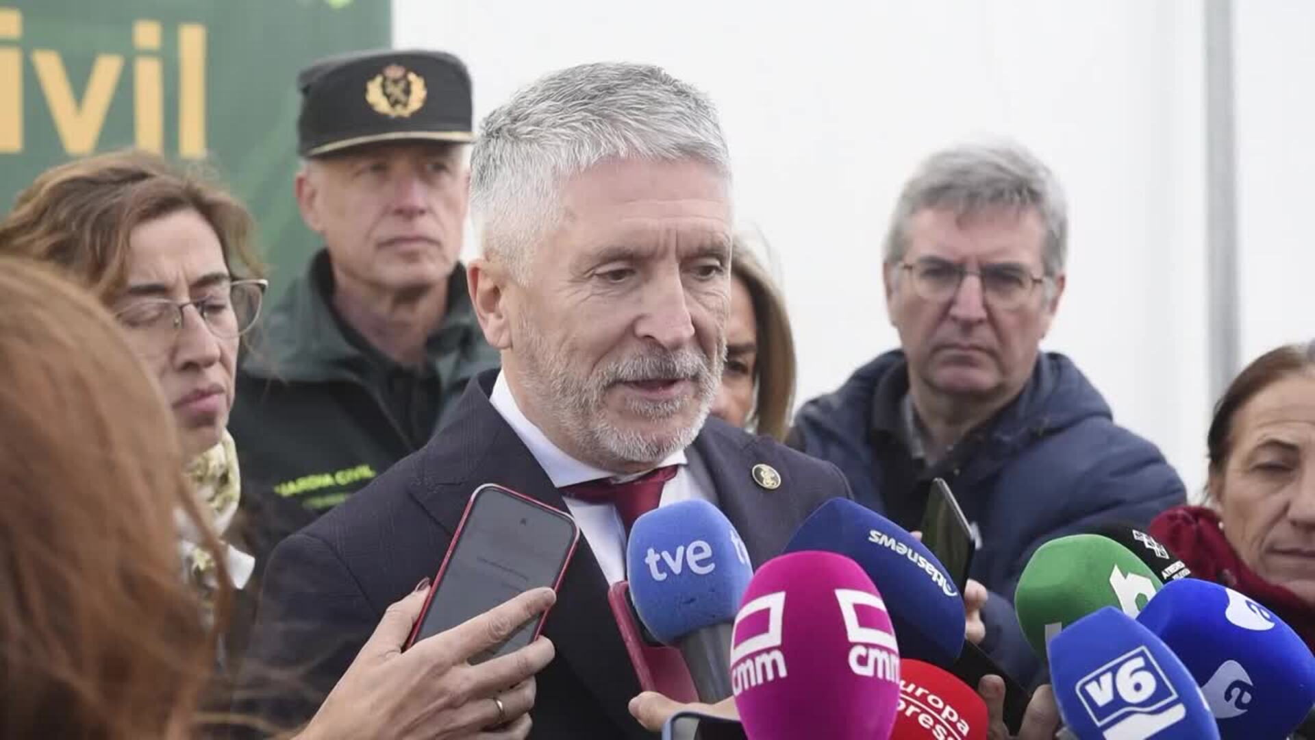 Marlaska afirma que no había antecedentes en VioGén de la víctima mortal de Torrijos