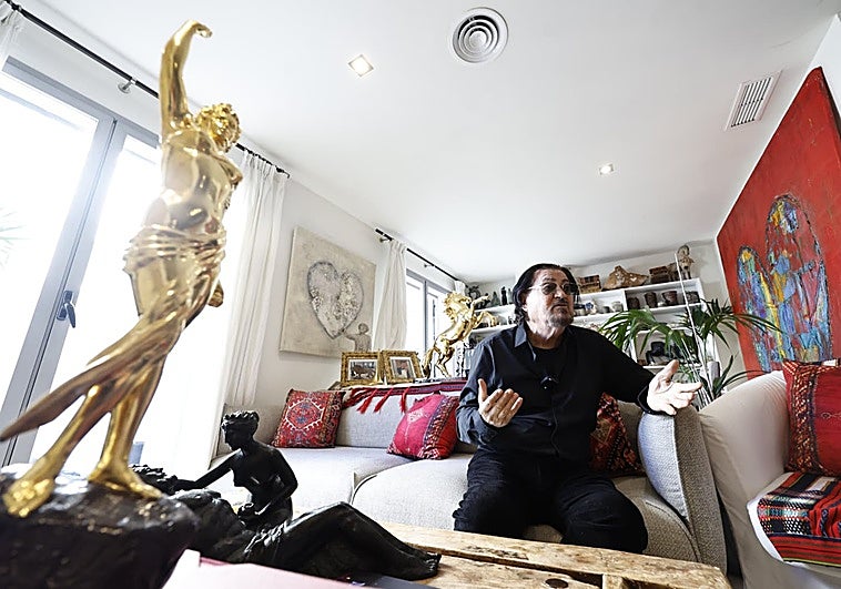 Ginés Serrán, autor del Neptuno y la Venus: «Me agrada la idea de que la gente tenga medio año para juzgarlas»