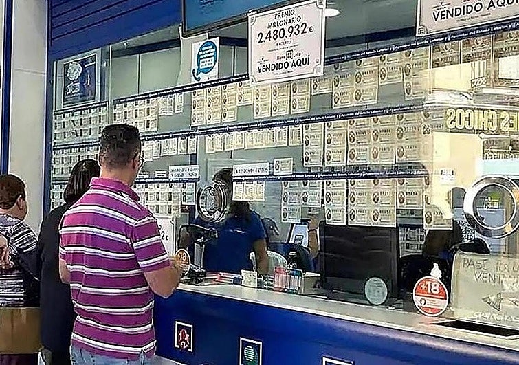Vendido en Málaga el primer premio de la Lotería Nacional