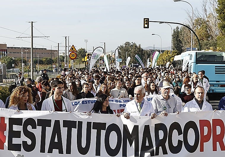 Más de 5.700 médicos malagueños están llamados a la huelga a partir del 16 de febrero