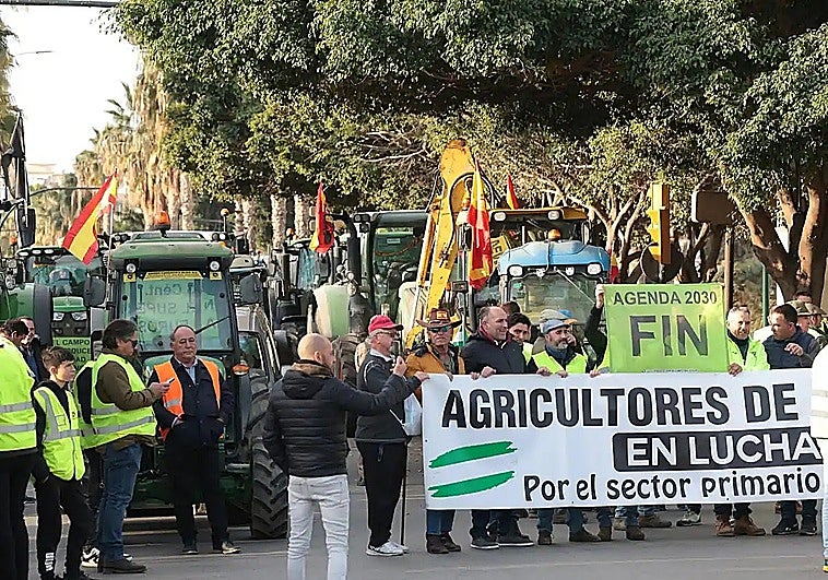 El campo malagueño se movilizará en la calle contra el acuerdo con Mercosur