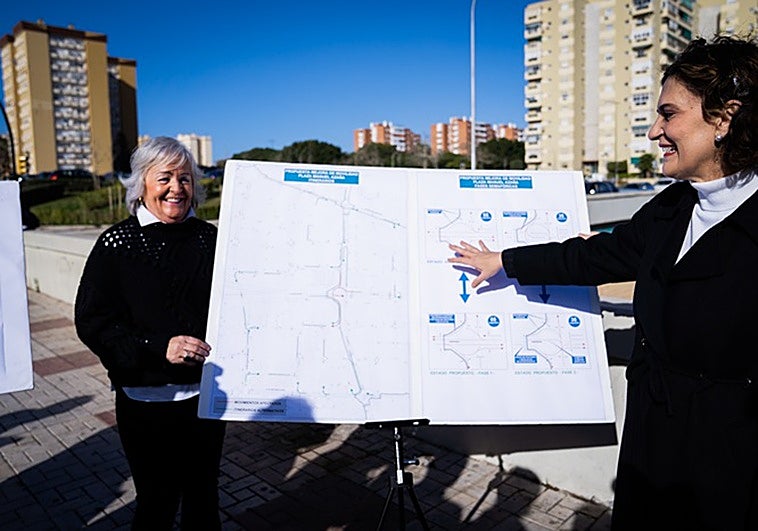 El Ayuntamiento de Málaga defiende la reordenación de tráfico en la rotonda de Manuel Azaña
