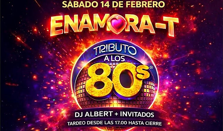 Tardeo ENAMORA-T y copa en SANTA RITA por 5 euros: 14 de febrero