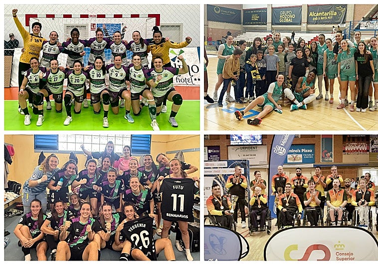 Polideportivo malagueño: Brillante domingo para los equipos de la provincia