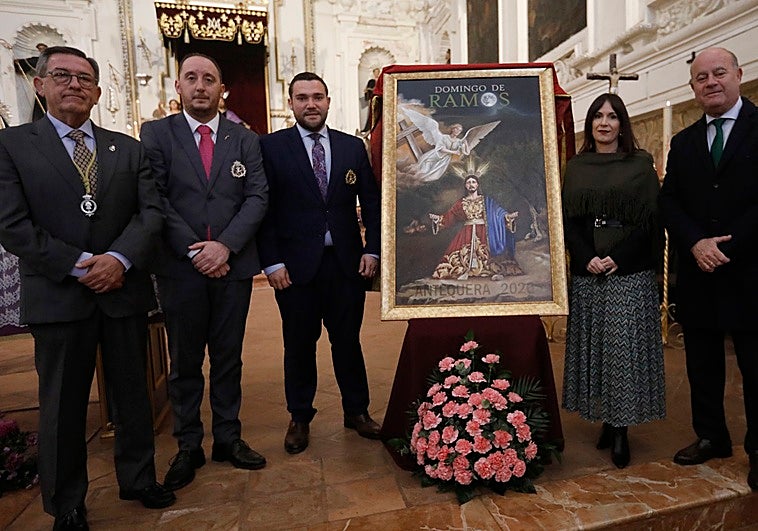 Eva Escobar recrea el huerto de los olivos entre el dolmen de Menga y la Peña de los Enamorados