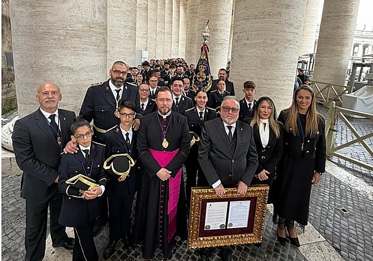 Audiencia del Papa a la Agrupación Musical Nuestro Padre Jesús de Alhaurín de la Torre en su vigésimo aniversario