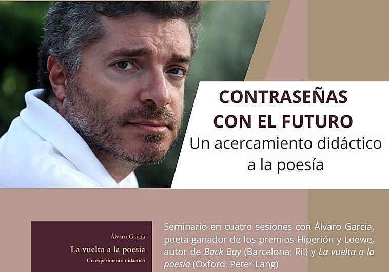 Marbella organiza un seminario de poesía de la mano del autor Álvaro García