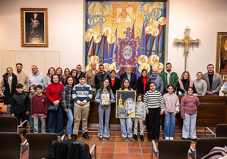 El Concurso Infantil de Dibujo de la Semana Santa de Málaga ya tiene ganadores