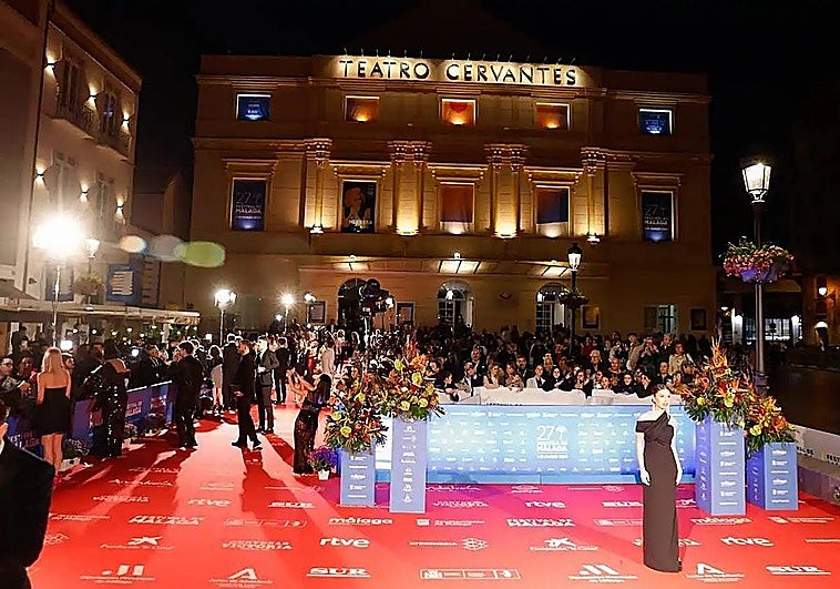 Alfombra roja y gala de entrega del Premio Málaga SUR a Rossy de Palma