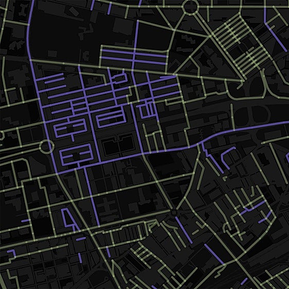 Mapa | Sólo una de cada diez calles de Málaga tiene nombre de mujer