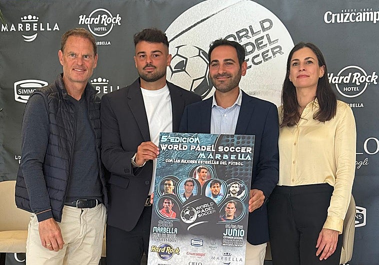World Padel Soccer regresa en Marbella con un amplio elenco de estrellas del fútbol