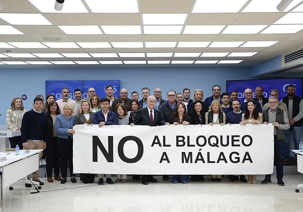 El consejo de alcaldes del PP de Málaga exige al Gobierno soluciones al ...