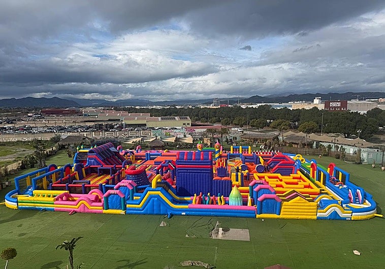Fun Street Park: el parque hinchable más grande del mundo se encuentra en Málaga