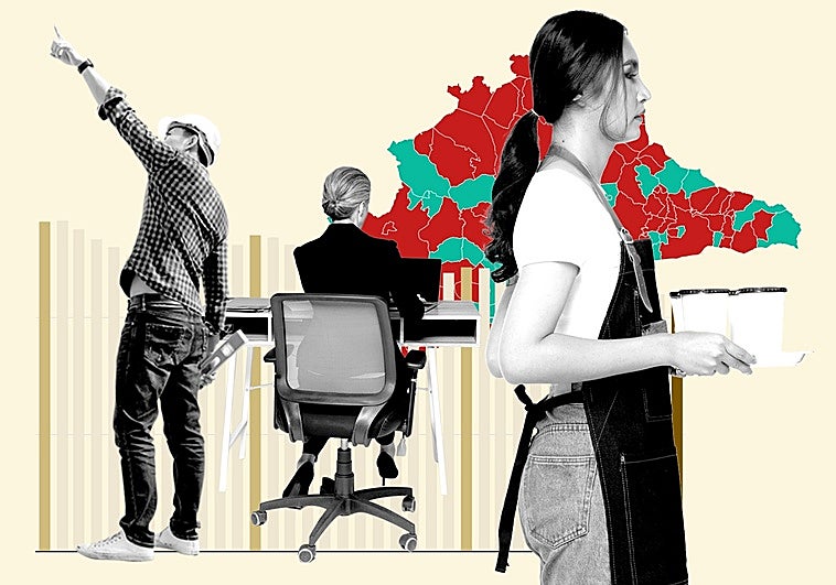 Marzo da un impulso al mercado laboral en Málaga, con 14.000 empleos creados y casi 1.900 parados menos