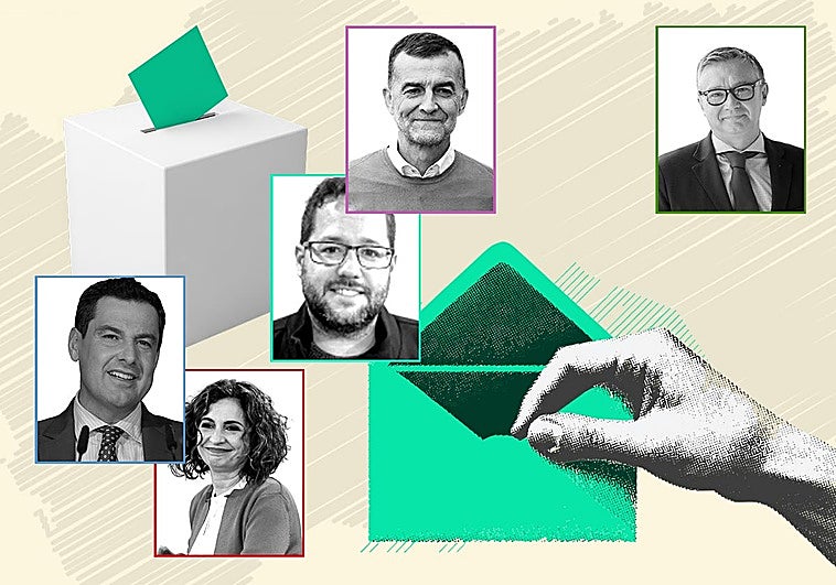 Sólo Juanma Moreno y José Ignacio García consiguen el aprobado