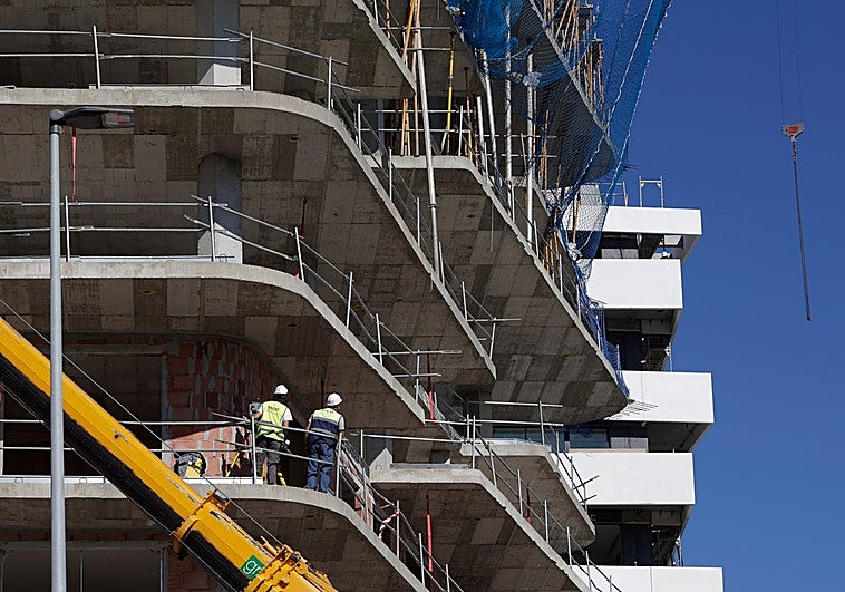Málaga registra el mejor trimestre de los últimos diez años en la construcción de viviendas