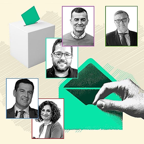 Sólo Juanma Moreno alcanza el aprobado y es el más conocido