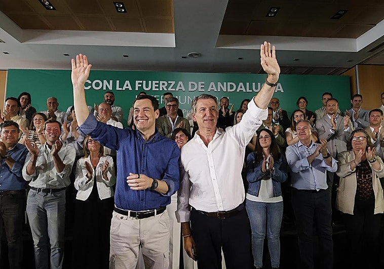 Juanma Moreno pide a la ciudadanía que se vuelque con el PP-A para lograr «matrícula de honor» en las próximas elecciones