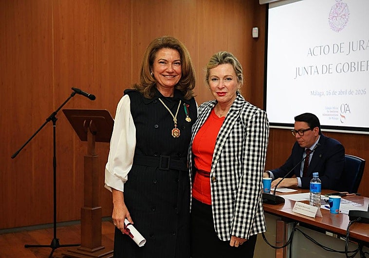 Virginia Martín jura su cargo como presidenta del Colegio de Gestores Administrativos