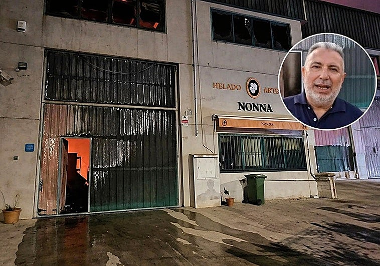 Enrique, el empresario heladero que perdió su fábrica en el incendio de Cajiz: «Estamos desbordados de ayuda, nos están llamando de toda España»