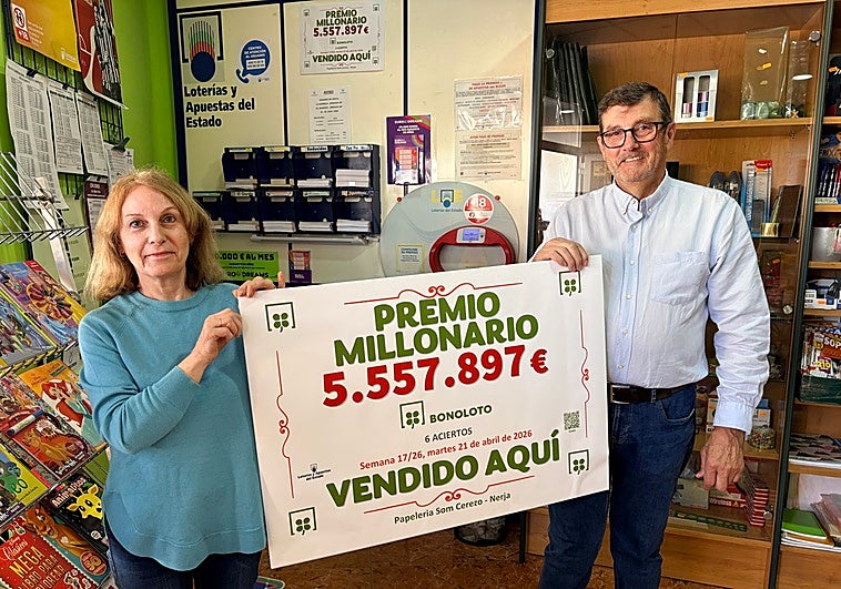 Se busca afortunado en Nerja: la Bonoloto deja 5,5 millones de euros